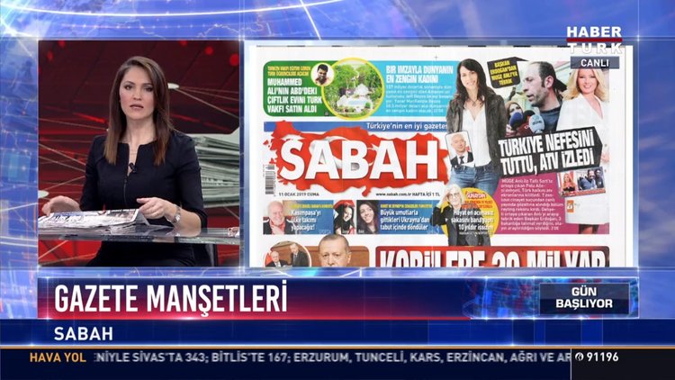 Gazete manşetleri