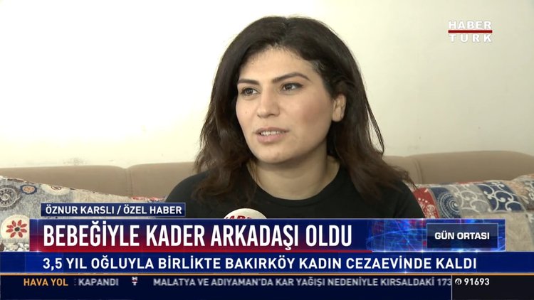 Bebeğiyle kader arkadaşı oldu: 3,5 yıl oğluyla birlikte Bakırköy kadın cezaevinde kaldı