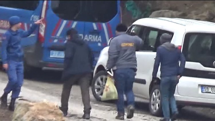 Ormanlık alanda kesik kol bulunması