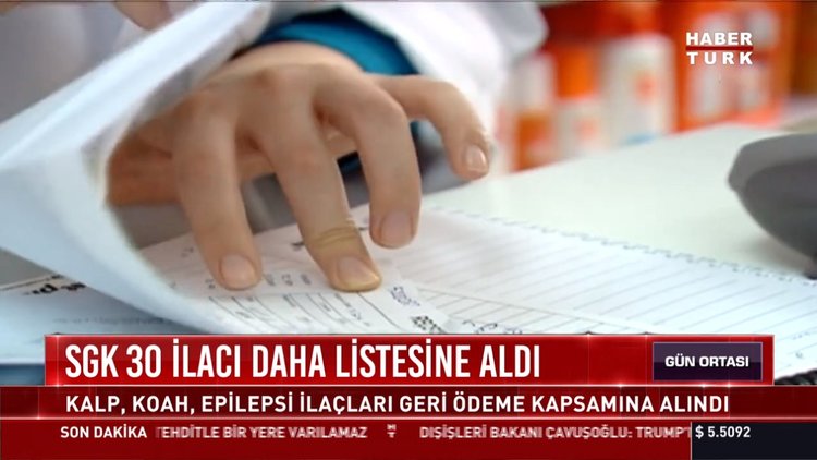 SGK 30 ilacı daha listesine aldı: Kalp, koah, epilepsi ilaçları geri ödeme kapsamına alındı