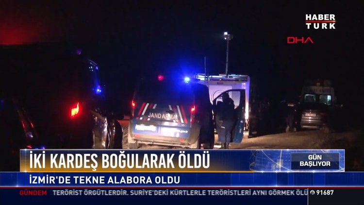 İki kardeş boğularak öldü: İzmir'de tekne alabora oldu