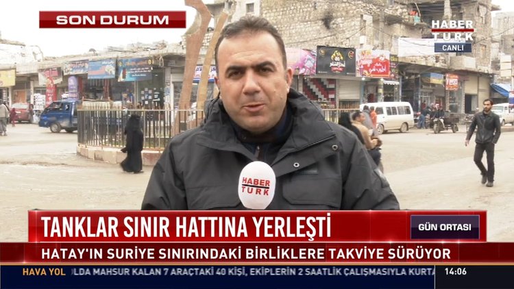Tanklar sınır hattına yerleşti: Hatay'ın Suriye sınırındaki birliklerle takviye sürüyor