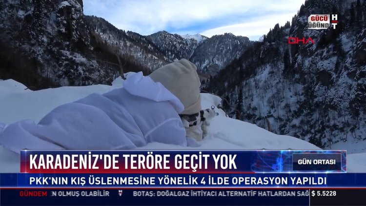 Karadeniz'de teröre geçit yok: PKK'nın kış üslenmesine yönelik 4 ilde operasyon yapıldı