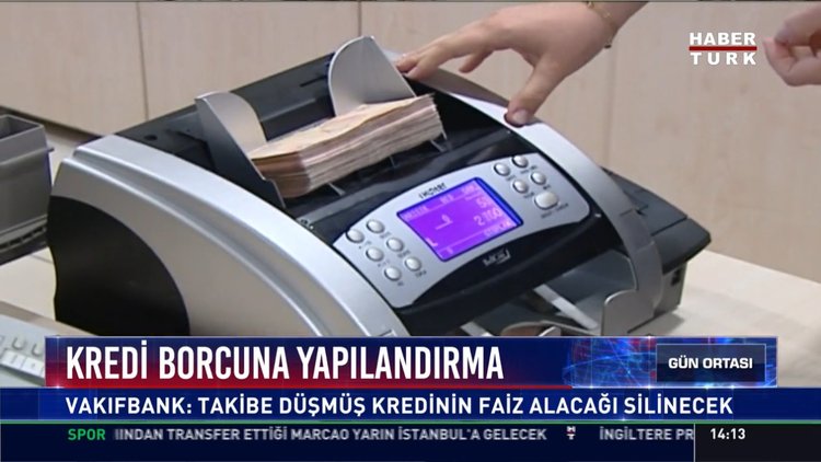 Kredi kartı borcuna yapılandırma: Vakıfbank: Takibe düşmüş kredinin faiz alacağı silinecek