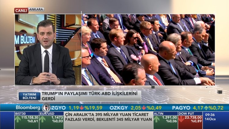 Yatırım Bülteni - 14 Ocak 2019