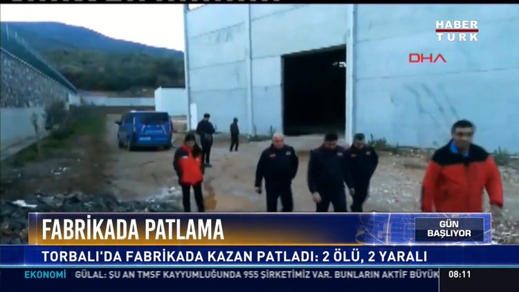 Fabrikada patlama: Torbalı'da fabrikada kazan patladı: 2 ölü, 2 yaralı