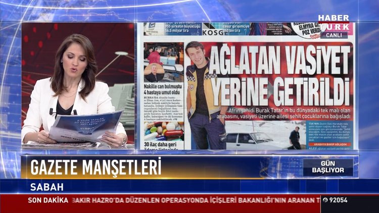 Gazete Manşetleri