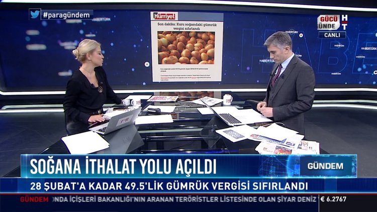 Soğana İthalat yolu açıldı: 28 Şubat'a kadar 49.5'lik Gümrük Vergisi sıfırlandı