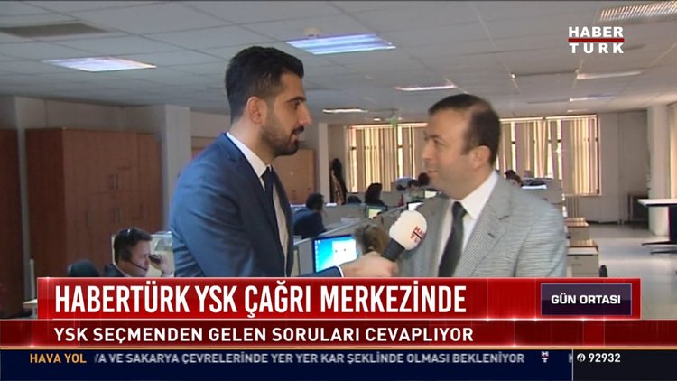 Habertürk YSK çağrı merkezinde: YSK seçmenden gelen soruları cevaplıyor