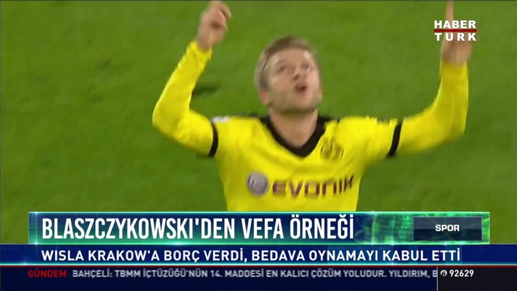 Blaszczykowskı'den vefa örneği: Wısla Krakow'a borç verdi, bedava oynamayı kabul etti