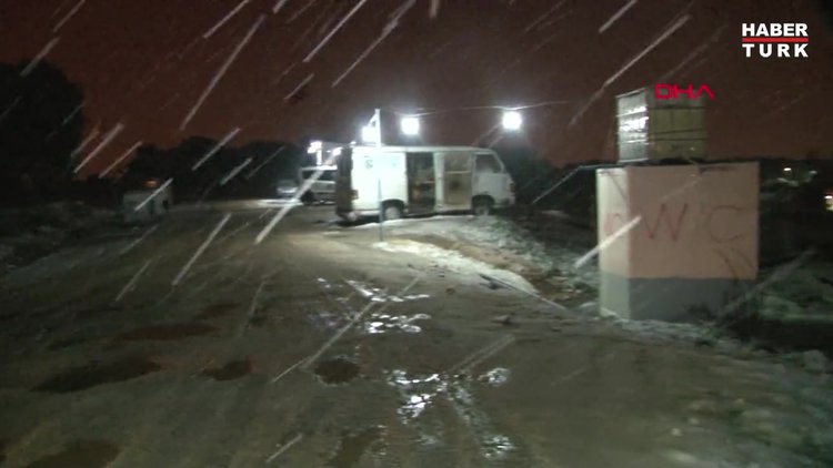 İstanbul'da kar yağışı başladı