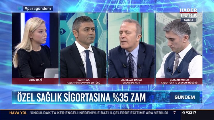 Özel sağlık sigortasına zam