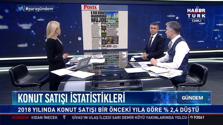 Konut satışı istatistikleri: 2018 yılında konut satışı bir önceki yıla göre % 2,4 düştü