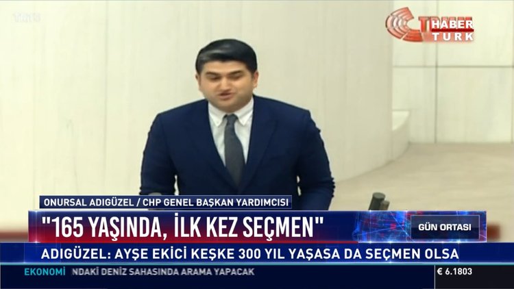 ''165 yaşında, ilk kez seçmen'' : Adıgüzel: Ayşe Ekici keşke 300 yıl yaşasa da seçmen olsa