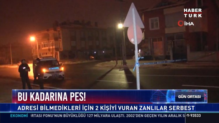 Bu kadarına pes! : Adresi bilmedikleri için 2 kişiyi vuran zanlılar serbest