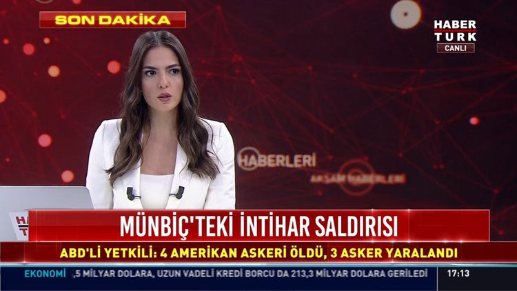 Münbiç'teki intihar saldrısı: ABD'li yetkili: 4 Amerikan askeri öldü, 3 asker yaralandı