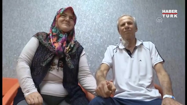 Remziye Yıldırım 32 yıllık hayat arkadaşına böbreğini verdi