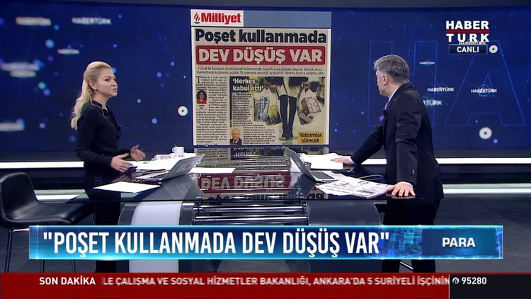 "Poşet kullanmada dev düşüş var"