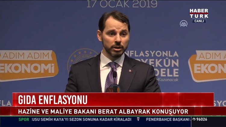 Enflasyonla mücadele: Hazine ve Malliye Bakanı Berat Albayrak konuştu