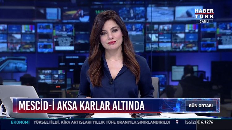 Mescid-i Aksa karlar altında: Kudüs'e yağan kar sevinçle karşılandı