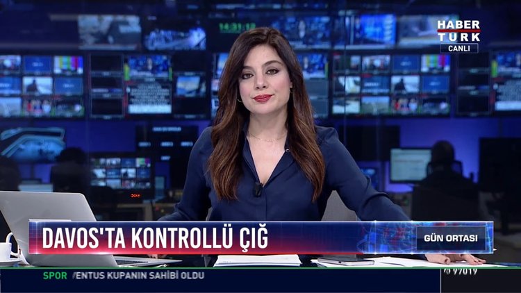 Davos'ta kontrollü çığ: Çığ tehdidine karşı dinamitle patlatma gerçekleştirildi