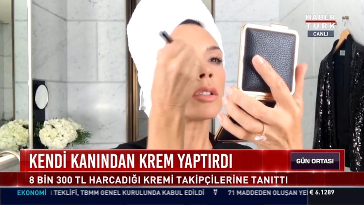 Kendi kanından krem yaptırdı: Victoria Beckham kendi kanından krem yaptırdı