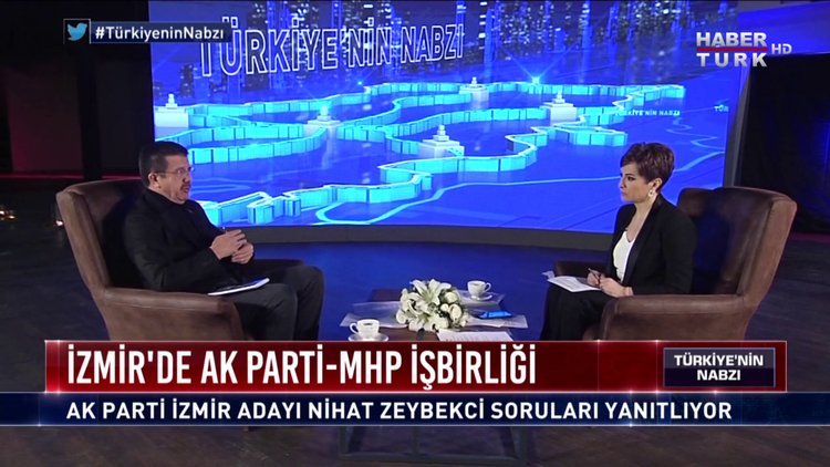 Türkiye'nin Nabzı - 16 Ocak 2019 (AK Parti İzmir Büyükşehir Belediye Başkan Adayı Nihat Zeybekci)