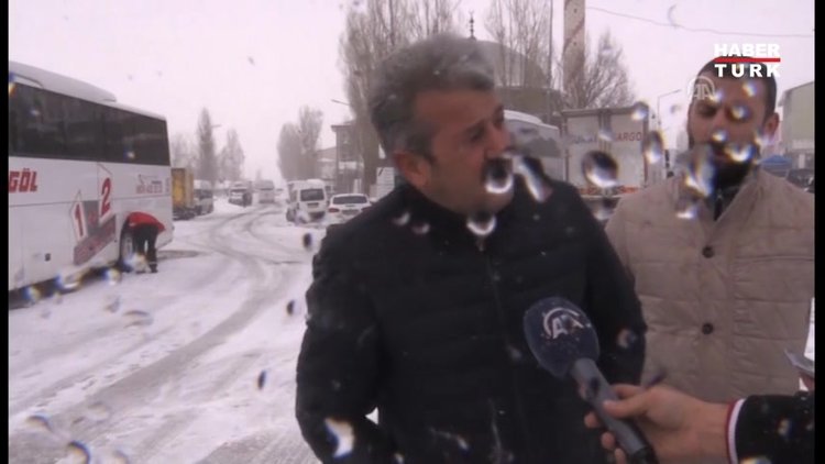 Erzurum-Bingöl Karayolu'nda ulaşım durdu!