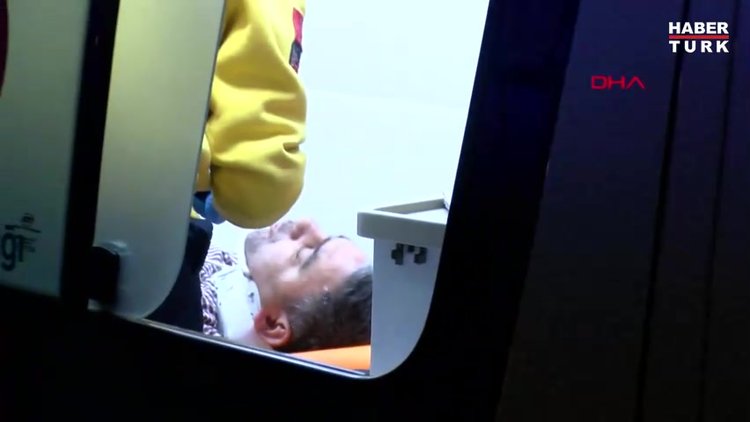 Kaldırıma çarpan otomobil takla attı: 1 yaralı
