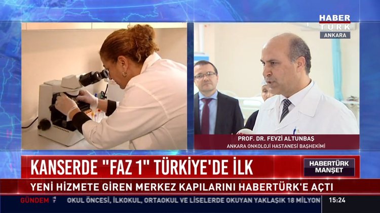 Kanserde "Faz1" Türkiye'de ilk!