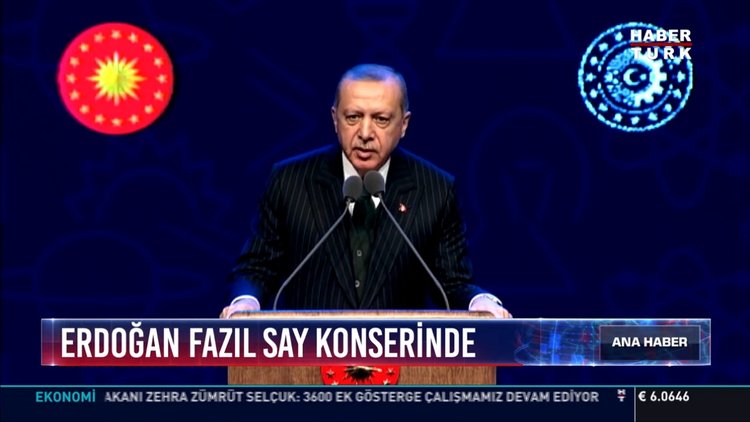 Erdoğan Fazıl Say'ın konserinde