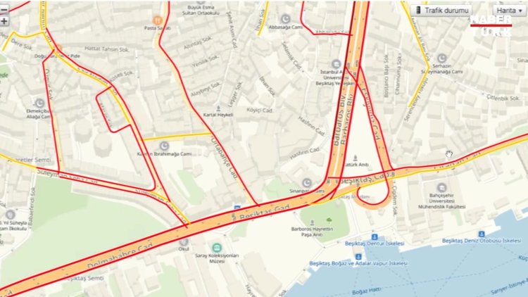 İstanbu trafiğinde 'karne' yoğunluğu!