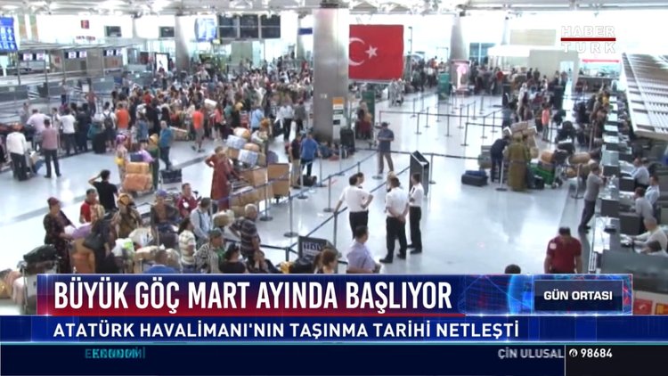 Büyük göç Mart ayında başlıyor: Atatürk Havalimanı'nın taşınma tarihi netleşti