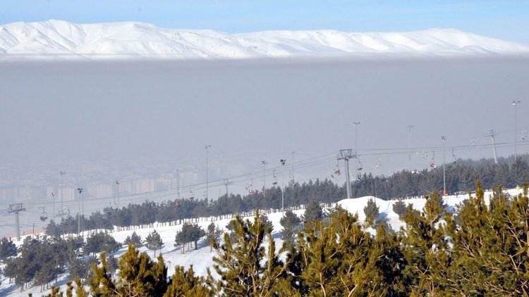 Erzurum'da hava kirliliği alarm veriyor