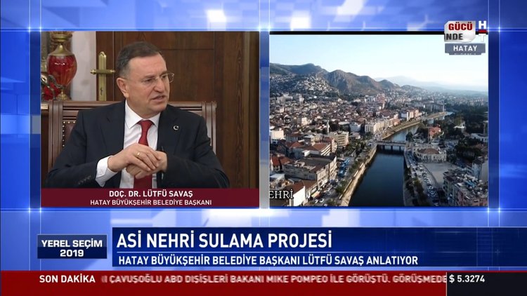 Yerel Seçim 2019 - 21 Ocak 2019 (Hatay Büyükşehir Belediye Başkanı Lütfü Savaş)