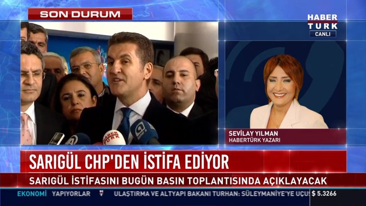 Sarıgül CHP'den istifa ediyor