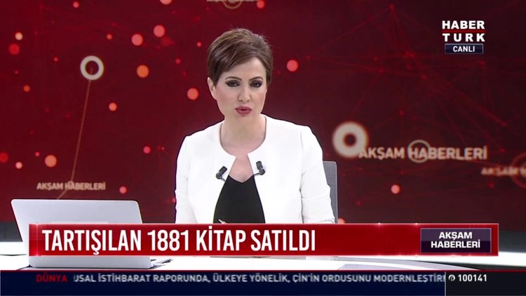 Tartışılan kitap bir günde tükendi