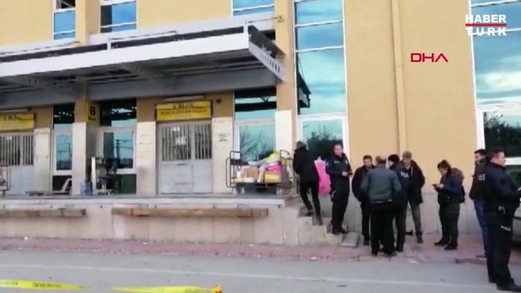 Konya PTT'nin kargo bölümünde patlama 2 yaralı