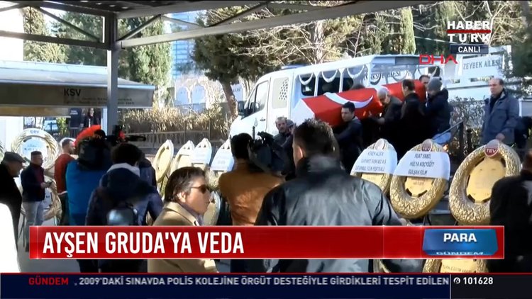 Ayşen Gruda'ya veda!