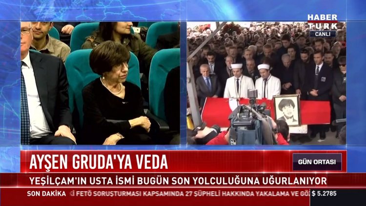Ayşen Gruda'ya veda!