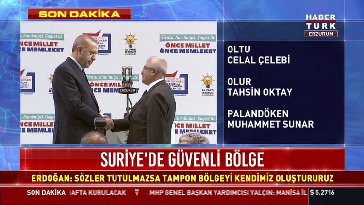 Cumhurbaşkanı Erdoğan Erzurum'da konuştu!