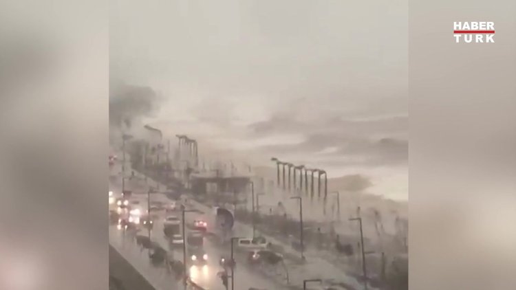 Antalya'da korkutan görüntüler