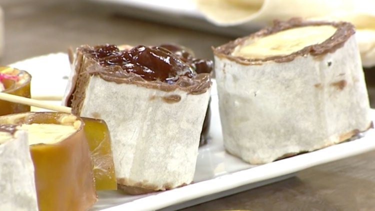 Muzlu suşi yapımı