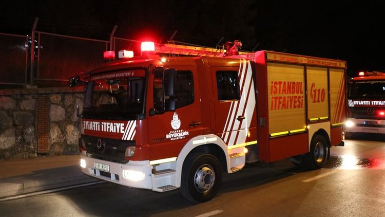 Maltepe'de korkutan orman yangını