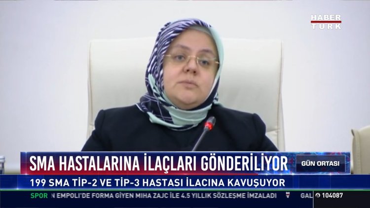 SMA hastalarına ilaç gönderiliyor