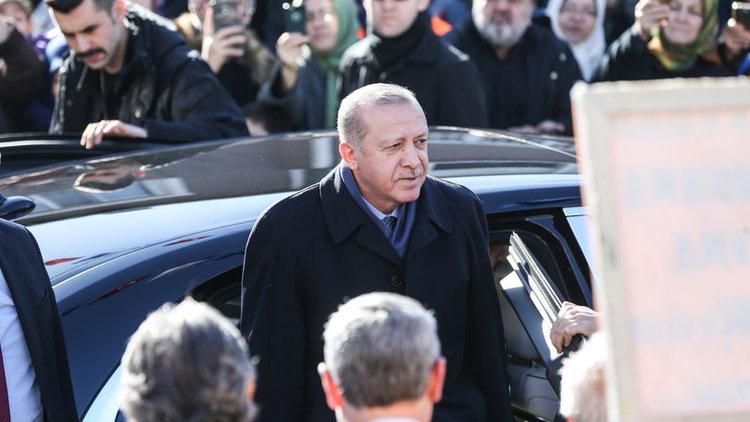 Cumhurbaşkanı Recep Tayyip Erdoğan, Üsküdar'daki Hacı Harun Ekşi Camisi'nin açılışında konuştu