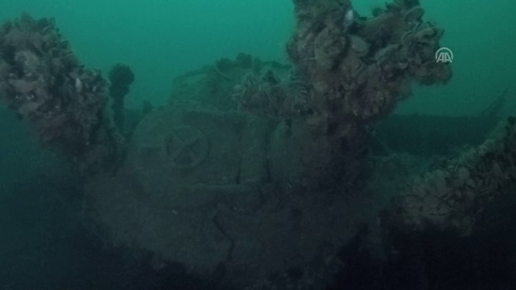 2. Dünya Savaşı'ndan kalma denizaltı bulundu