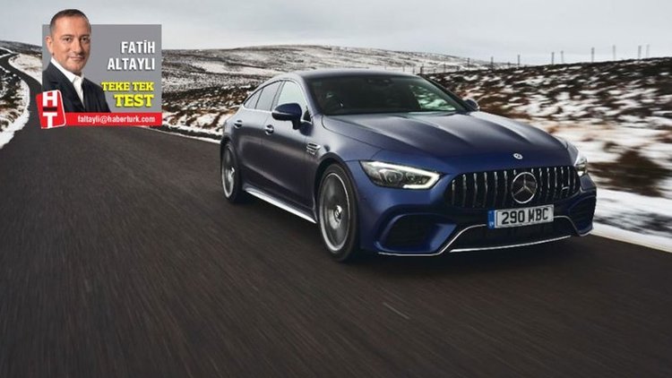 Fatih Altaylı, Mercedes AMG GT Four Door Coupe'ı İskoçya'da test etti...