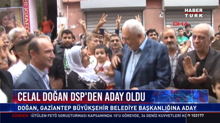Celal Doğan DSP'den Aday oldu: Doğan, Gaziantep Büyükşehir Belediye Başkanlığına aday