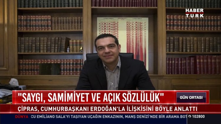 ''Saygı, samimiyet ve açık sözlülük'': Çipras, cumhurbaşkanı Erdoğan'la ilişkisini böyle anlattı